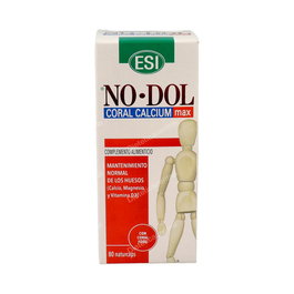 TREPATDIET-ESI Coral Calcium Max 80Cap. Suplemento de Calcio, Magnesio y Vitamina D para el Mantenimiento de Huesos