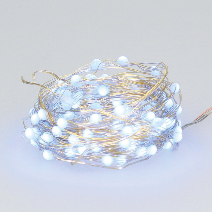 GSC Evolution Guirnalda de alambre LED 9,9M con USB y mando RGB