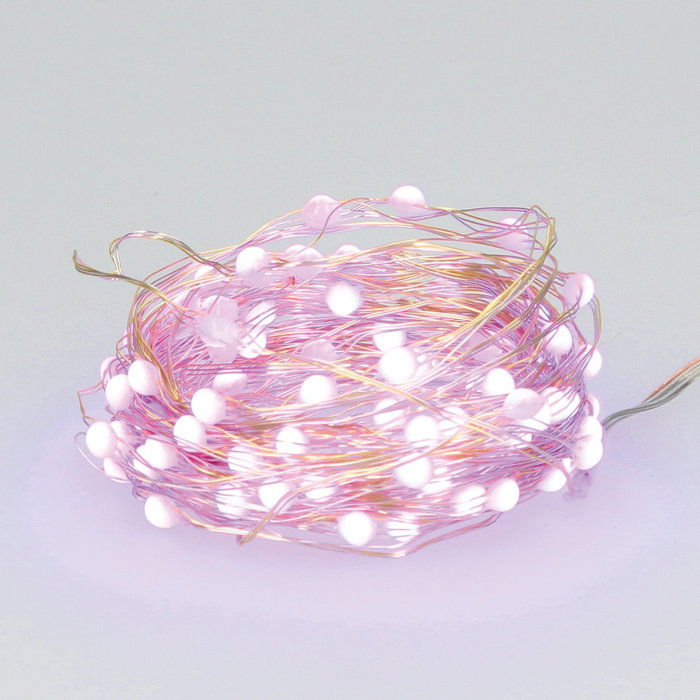 GSC Evolution Guirnalda de alambre LED 9,9M con USB y mando RGB