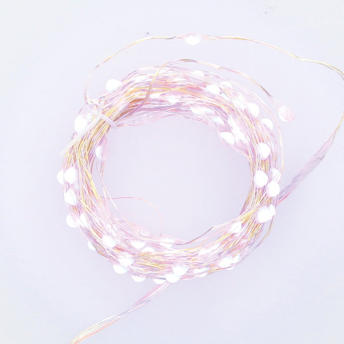 GSC Evolution Guirnalda de alambre LED 9,9M con USB y mando RGB