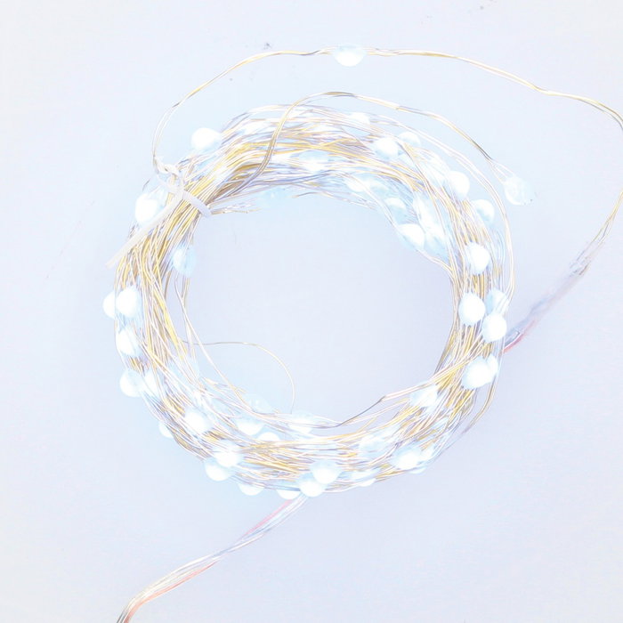 GSC Evolution Guirnalda de alambre LED 9,9M con USB y mando RGB