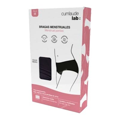 Cumlaude Lab Bragas Menstruales absorción media-alta Talla L