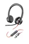 HP Poly Blackwire 8225 Stereo USB-C/A con Certificación Microsoft Teams, Negro
