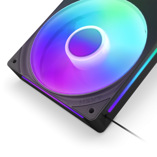 NZXT RF-U28HF-B1 Ventilador para Caja de Ordenador Negro 140mm x 280mm x 26mm 500-2000 RPM