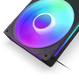 NZXT RF-U28HF-B1 Ventilador para Caja de Ordenador Negro 140mm x 280mm x 26mm 500-2000 RPM