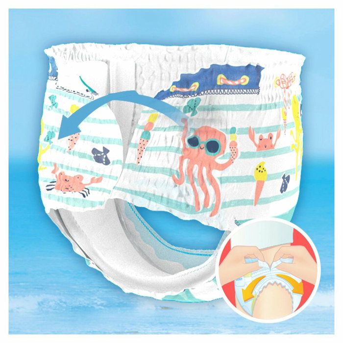 Dodot Splashers Bañador Desechable Talla 5-6 +14 kg, 10 Unidades
