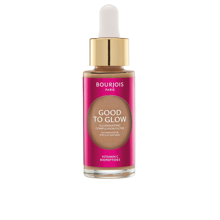 Bourjois Good to Glow Iluminador Facial con Vitamina C Tono #5 - 30 ml - Efecto Radiante y Luminoso Bourjois Good to Glow Iluminador Facial con Vitamina C Tono #5 - 30 ml - Efecto Radiante y Luminoso