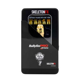 BaByliss Pro SkeletonFX 4Artists Beard Trimmer Color Oro / Gold Recortador de Barba Profesional (FX7870GE)