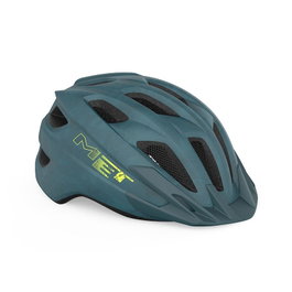 MET Crackerjack Casco Niños Unisex 52-57 cm con Visera Desmontable y Luz LED Integrada