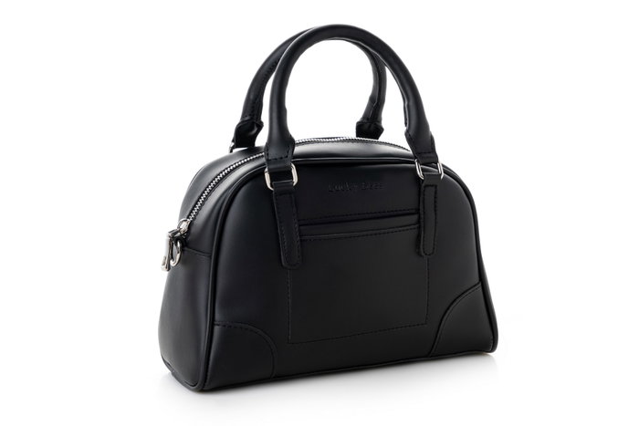 Lucky Bees Bolso 1282 Cuero Polivinilo Negro