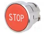 SCHNEIDER ELECTRIC Interruptor de presión Harmony XB4 22mm Rojo