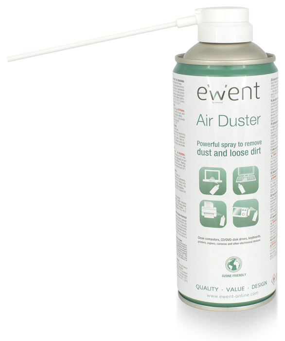 EWENT Limpiador de aire comprimido EW5601 de 400 ml
