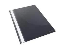 Esselte Carpeta dossier fastener de polipropileno negro DIN A4