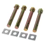 Columna Farola Desmontable Negra 4 Metros Aluminio para Báculos de 76mm