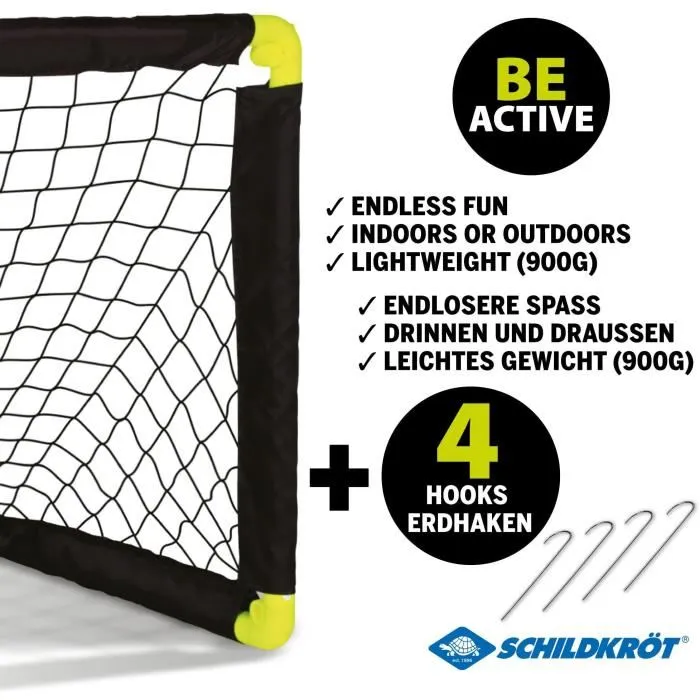Schildkrot Portería de fútbol plegable SCH4000885709872