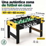 JugaToys Futbolín de madera con 2 bolas y marcadores