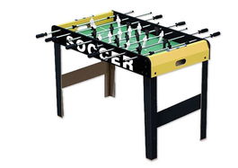 Futbolín madera incluye 2 bolas y marcadores de puntuación 117x61x82cm