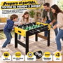 JugaToys Futbolín de madera con 2 bolas y marcadores