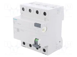 SIEMENS 5SV 3+N Interruptor diferencial 25A 0,1A