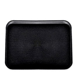 Araven Bandeja Fast Food Negra Polipropileno 53x37 cm POLYTREAD