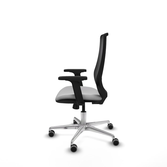 PIQUERAS Y CRESPO Silla de oficina Mardos con mecanismo Sincro Gris claro y Negro PIQUERAS Y CRESPO Silla de oficina Mardos con mecanismo Sincro Gris claro y Negro