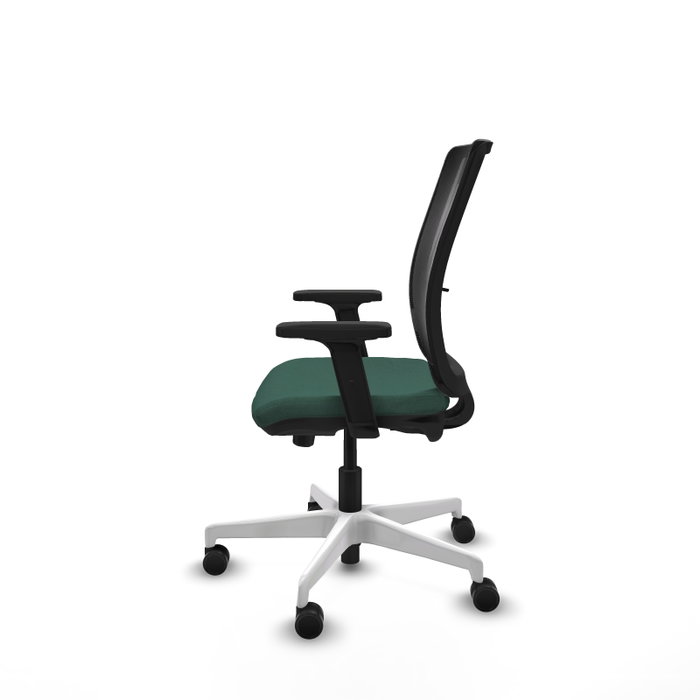 PIQUERAS Y CRESPO Silla de oficina Haches con mecanismo Sincro/Traslack Verde botella PIQUERAS Y CRESPO Silla de oficina Haches con mecanismo Sincro/Traslack Verde botella