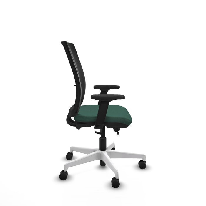 PIQUERAS Y CRESPO Silla de oficina Haches con mecanismo Sincro/Traslack Verde botella PIQUERAS Y CRESPO Silla de oficina Haches con mecanismo Sincro/Traslack Verde botella