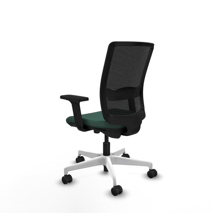 PIQUERAS Y CRESPO Silla de oficina Haches con mecanismo Sincro/Traslack Verde botella PIQUERAS Y CRESPO Silla de oficina Haches con mecanismo Sincro/Traslack Verde botella