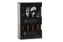 DKD Home Decor Set de Cubertería Classic Mision de 16 Piezas Plateado y Marrón, Inox y ABS