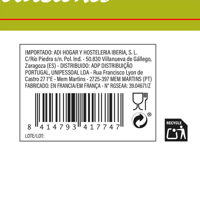 Vaso Alto Vidrio Ruta 53 cL