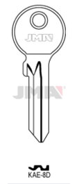 JMA Llaves Tipo C Modelo KAE-8D (Caja de 50)