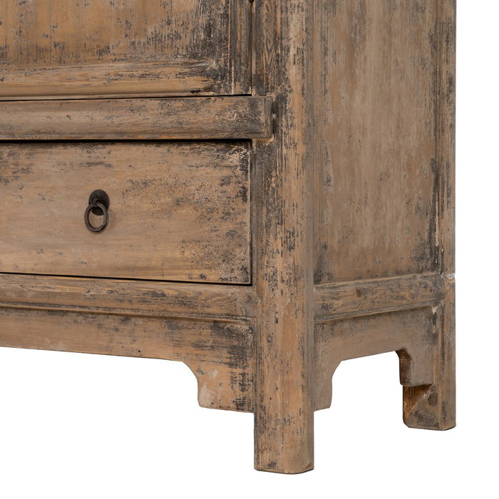 Armario Madera de Pino Dormitorio 100 X 45 X 190 cm