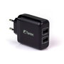 Fantec SC-A224 Cargador USB de 24W con 2 Puertos QC-2