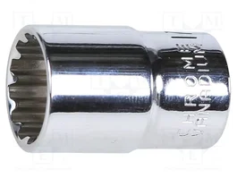 BETA Vaso Spline 12 mm de 1/2 pulgada