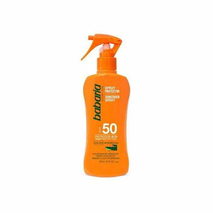 Babaria Aloe Vera Spray SPF 50 200ml Babaria Aloe Vera Spray SPF 50 200ml