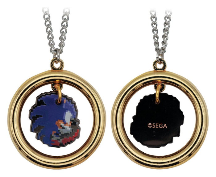 Sonic - The Hedgehog Collar con Colgante Ring Sonic - The Hedgehog Collar con Colgante Ring