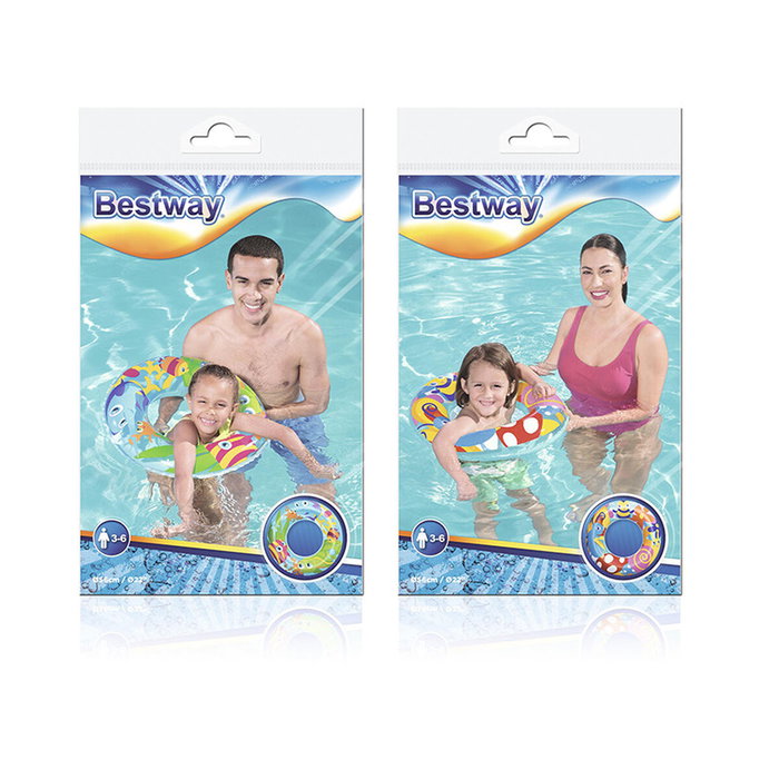 Bestway Flotador Hinchable Decorado Diseños Color Surtido D56 cm