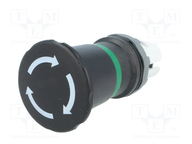 ABB Interruptor de Emergencia MPI Negro 22mm