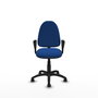 PIQUERAS Y CRESPO Silla de oficina Aýna Azul con Brazos Fijos