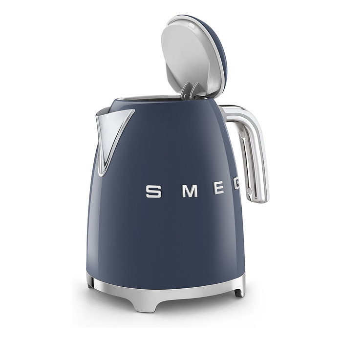 Smeg KLF03NBEU, Hervidor de Agua 1.7L, 2400W, Filtro Antical, Azul Marino