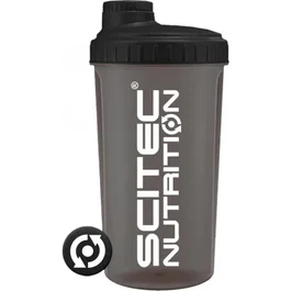 Scitec Nutrition Shaker 700Ml Opaque Smoke, Botella para Batidos 700ml Color Humo