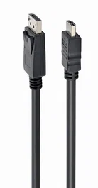 Gembird Cable DisplayPort a HDMI 1m Negro