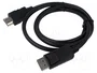 Gembird Cable DisplayPort a HDMI 1m Negro