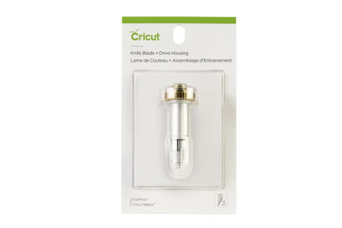 Cricut 2007441 Cuchillas de Repuesto para Cricut Maker Pack 1 Unidad Oro/Plata