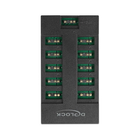 DeLOCK Estación RGB para LED ARGB con 10 puertos DeLOCK Estación RGB para LED ARGB con 10 puertos
