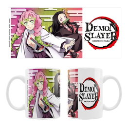 Sakami Merchandise Taza Demon Slayer Mitsuri & Nezuko Cerámica