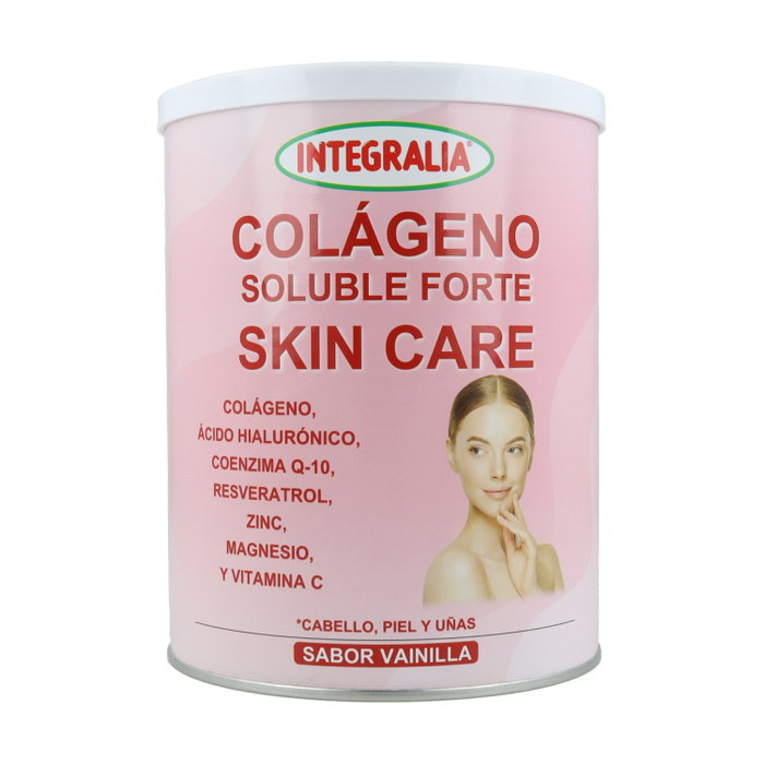 Integralia Colágeno Forte Skin Care 360g Vainilla - Ácido Hialurónico, Zinc, Magnesio y Vitamina C Integralia Colágeno Forte Skin Care 360g Vainilla - Ácido Hialurónico, Zinc, Magnesio y Vitamina C