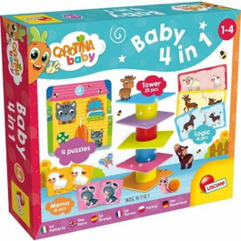 Lisciani Giochi CAROTINA BABY 4 juegos en 1