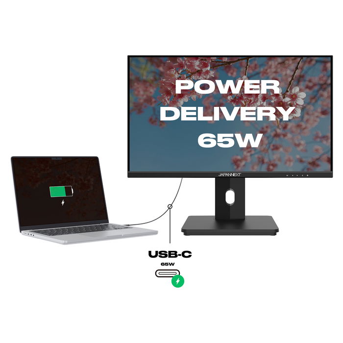 JAPANNEXT JN-I215FLFHSP-C65W Monitor LED IPS de 21.5" Full HD 1920x1080, 75Hz, AMD FreeSync, HDR, Altavoces, USB-C 65W, VESA, Negro JAPANNEXT JN-I215FLFHSP-C65W Monitor LED IPS de 21.5" Full HD 1920x1080, 75Hz, AMD FreeSync, HDR, Altavoces, USB-C 65W, VESA, Negro