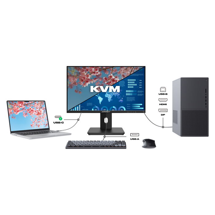 JAPANNEXT JN-I215FLFHSP-C65W Monitor LED IPS de 21.5" Full HD 1920x1080, 75Hz, AMD FreeSync, HDR, Altavoces, USB-C 65W, VESA, Negro JAPANNEXT JN-I215FLFHSP-C65W Monitor LED IPS de 21.5" Full HD 1920x1080, 75Hz, AMD FreeSync, HDR, Altavoces, USB-C 65W, VESA, Negro